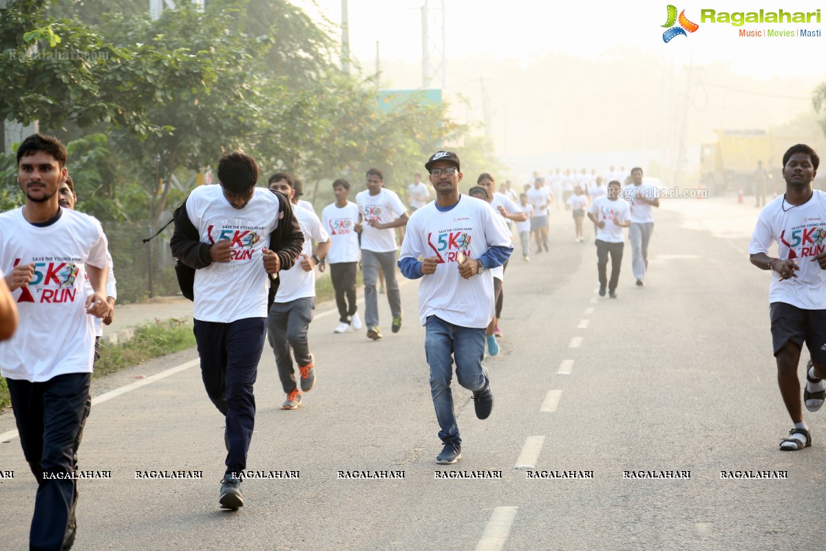 Second Edition of Save The Young Heart’s 5k Run at Kaitalapur Ground