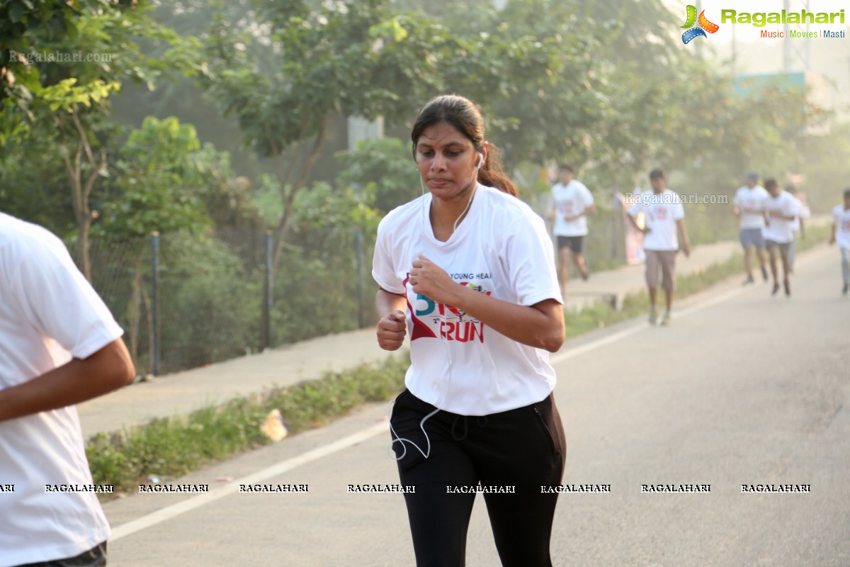 Second Edition of Save The Young Heart’s 5k Run at Kaitalapur Ground