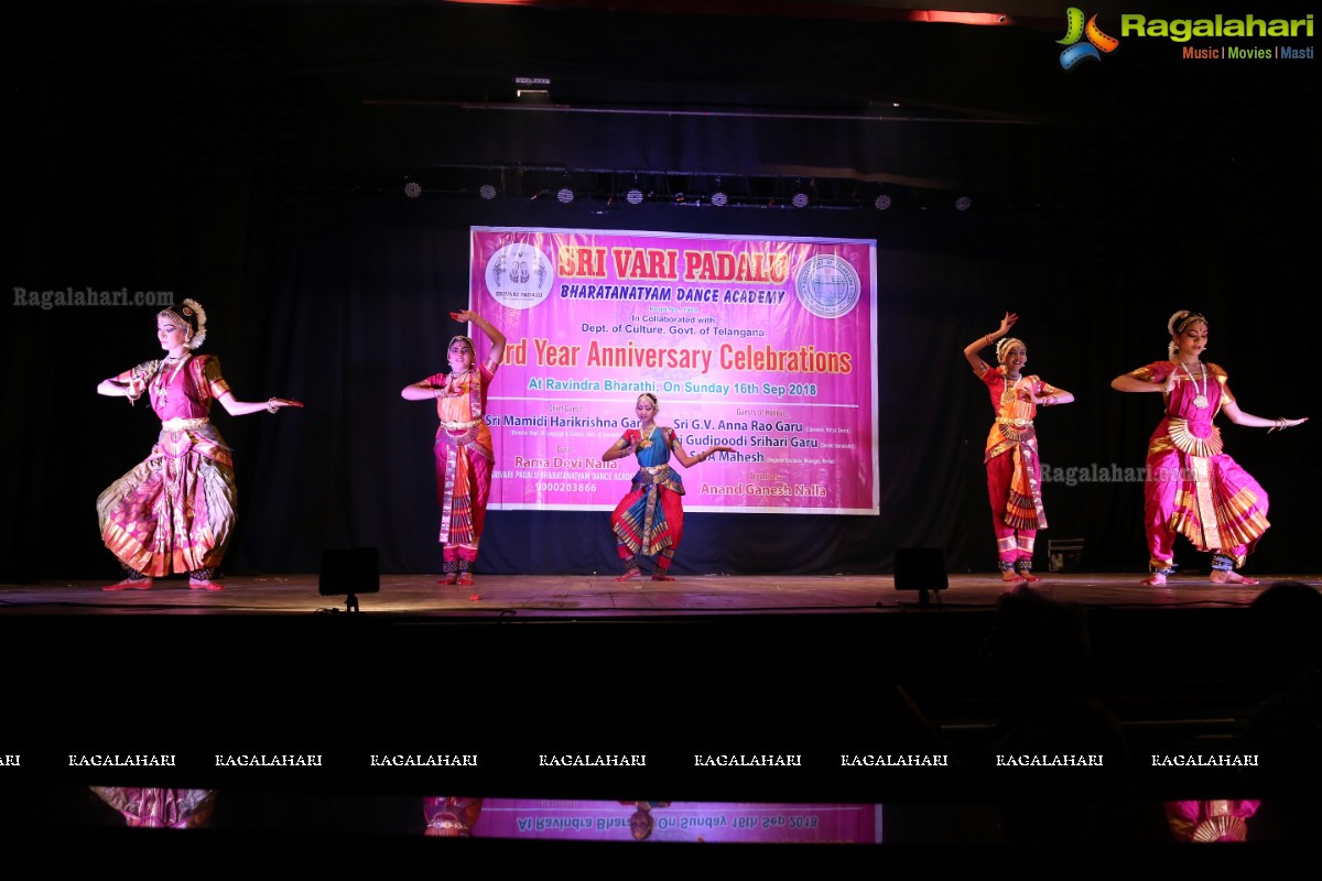 Srivari Padalu - 3rd Anniversary Celebrations of Bharathanatyam Dance Academy at Ravindra Bharathi, Hyderabad