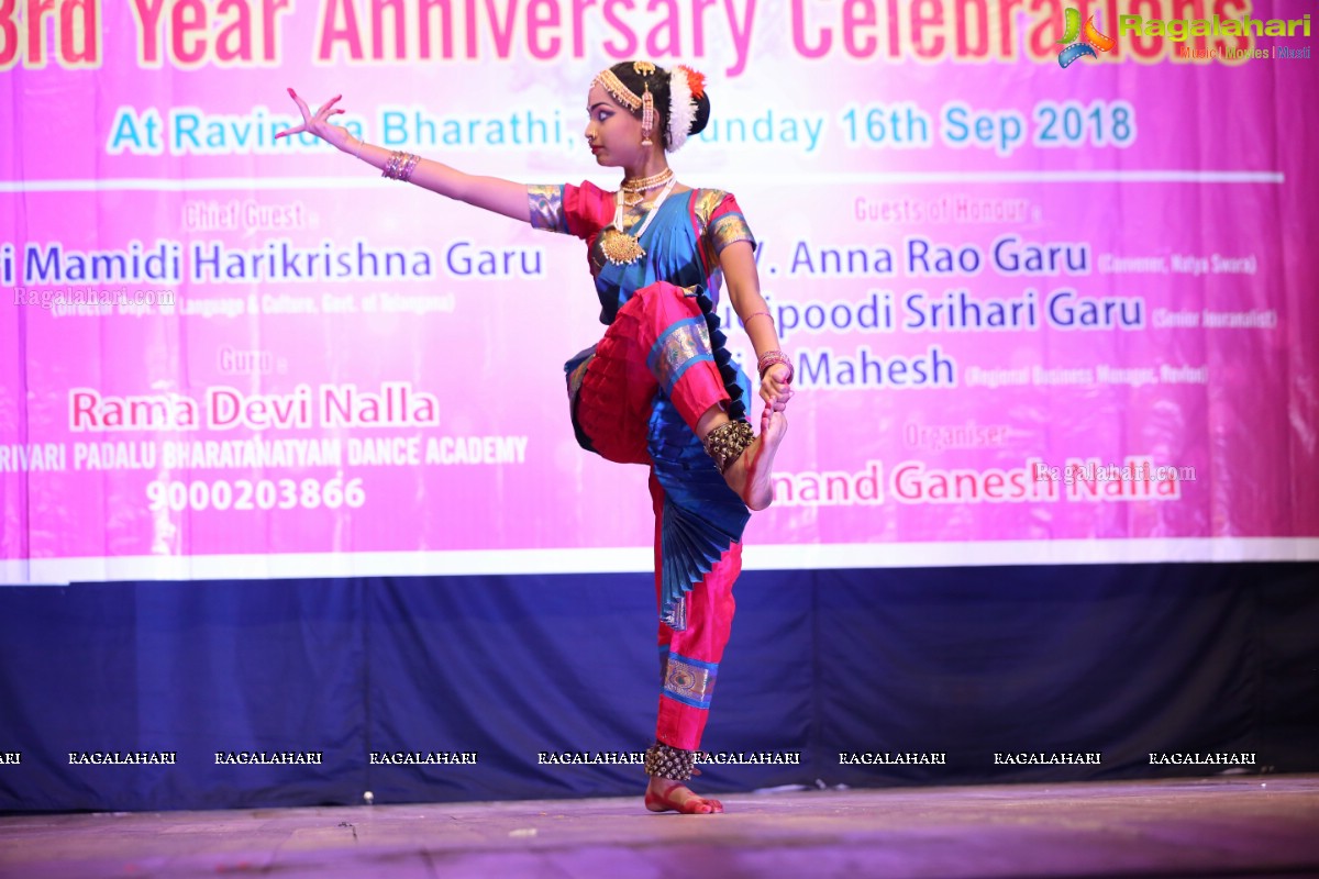 Srivari Padalu - 3rd Anniversary Celebrations of Bharathanatyam Dance Academy at Ravindra Bharathi, Hyderabad