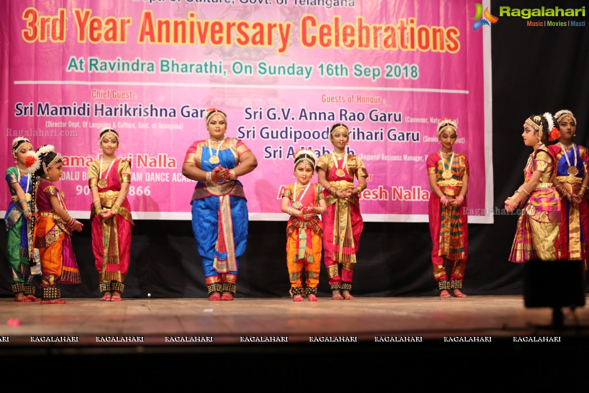 Srivari Padalu - 3rd Anniversary Celebrations of Bharathanatyam Dance Academy at Ravindra Bharathi, Hyderabad