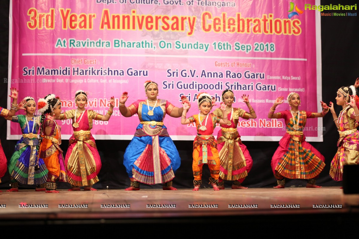 Srivari Padalu - 3rd Anniversary Celebrations of Bharathanatyam Dance Academy at Ravindra Bharathi, Hyderabad