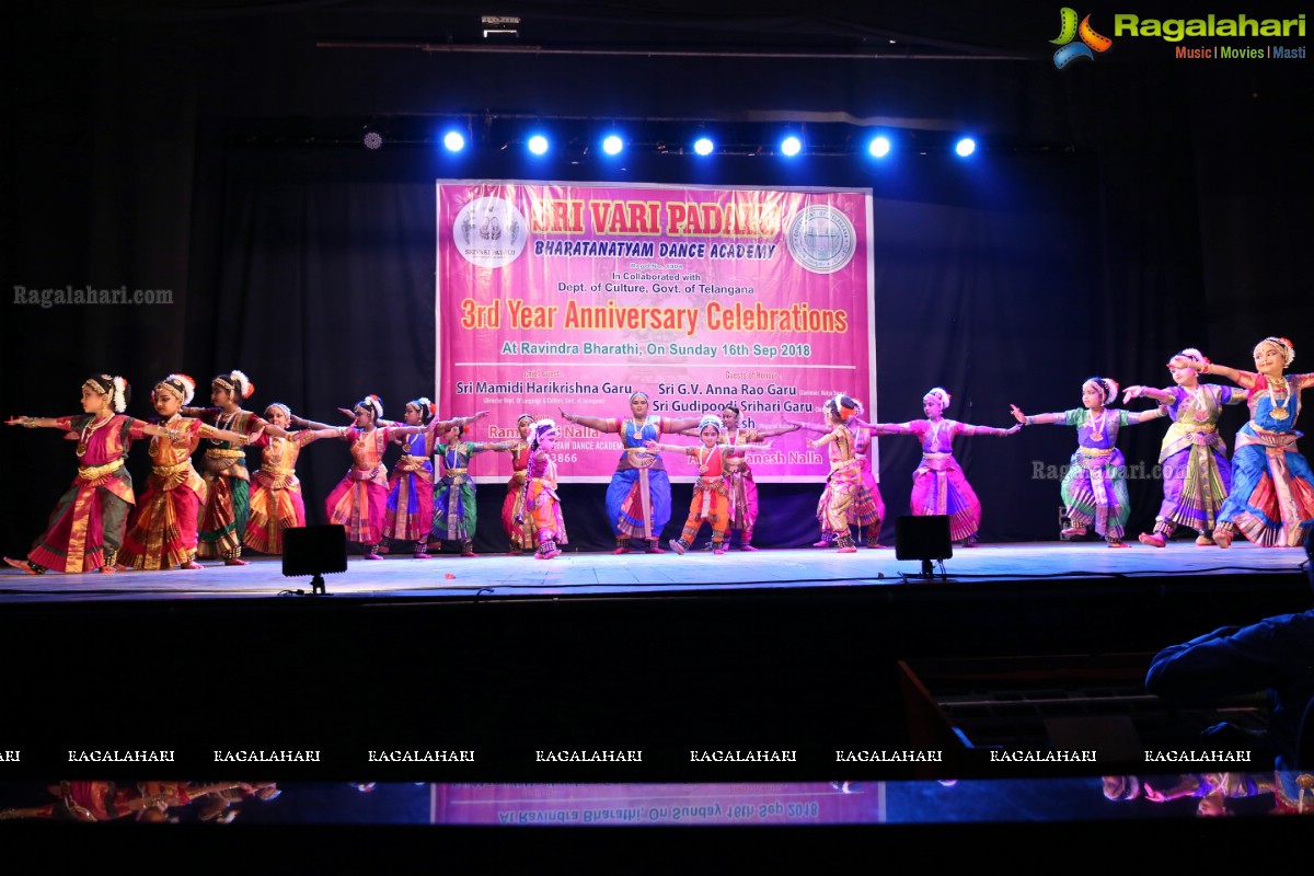 Srivari Padalu - 3rd Anniversary Celebrations of Bharathanatyam Dance Academy at Ravindra Bharathi, Hyderabad