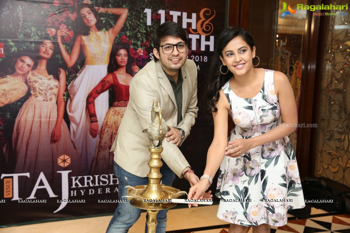 Disha Pandey launches Sutraa Fashion and Lifestyle Exhibition at Taj Krishna