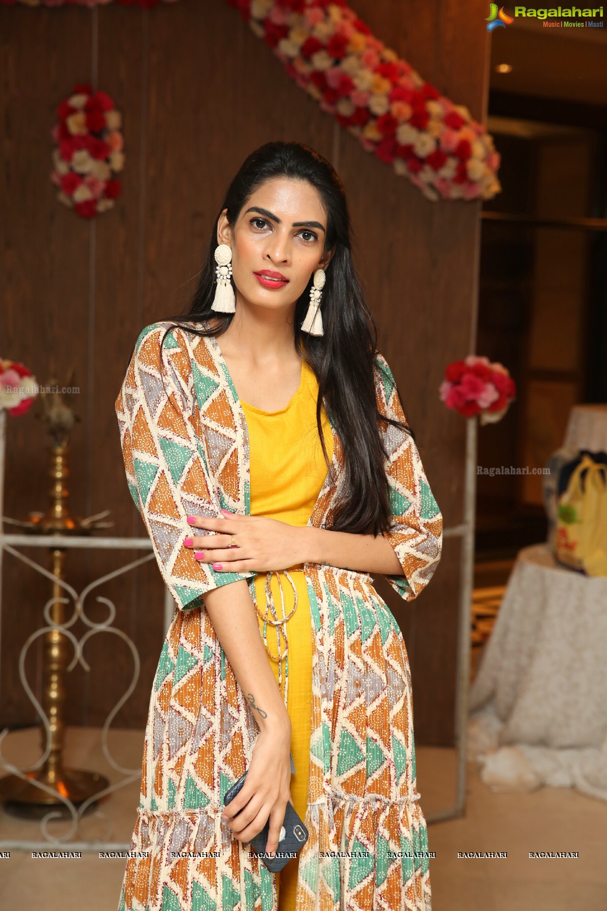 Disha Pandey launches Sutraa Fashion and Lifestyle Exhibition at Taj Krishna