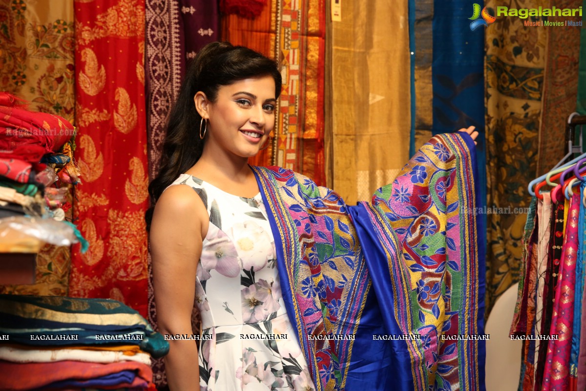 Disha Pandey launches Sutraa Fashion and Lifestyle Exhibition at Taj Krishna