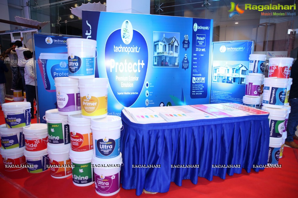 Launch of Techno Protect+ Exterior Emulsion from Techno Paints at Cyber City Convention, Hyderabad