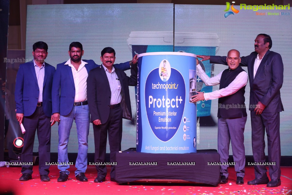 Launch of Techno Protect+ Exterior Emulsion from Techno Paints at Cyber City Convention, Hyderabad