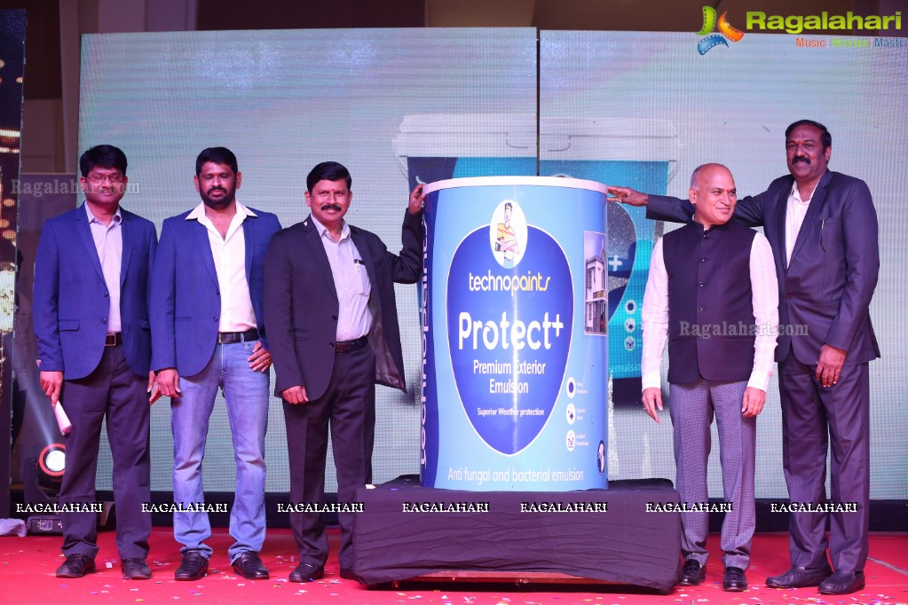 Launch of Techno Protect+ Exterior Emulsion from Techno Paints at Cyber City Convention, Hyderabad