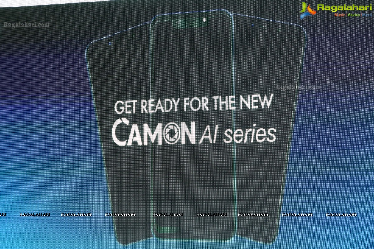 Tecno Camon AI Series Mobiles Launch at Taj Krishna