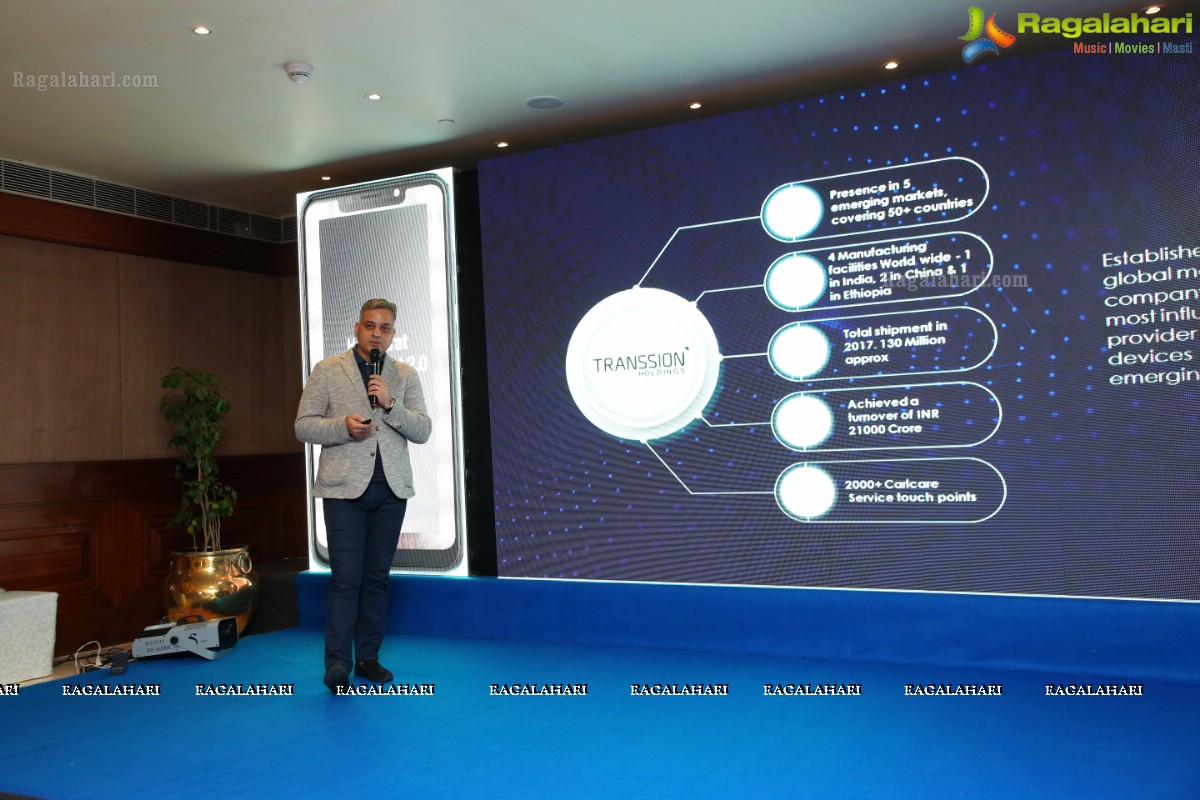 Tecno Camon AI Series Mobiles Launch at Taj Krishna
