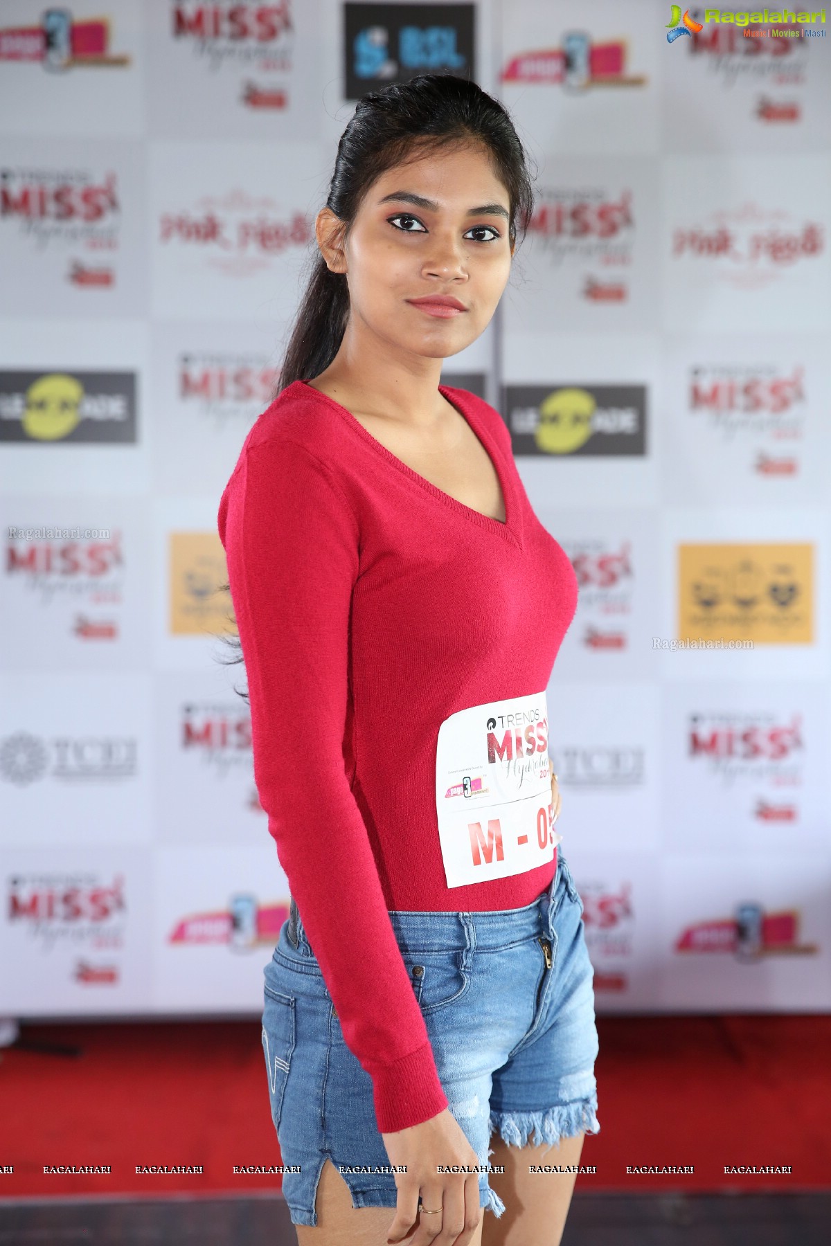 Trends Miss Hyderabad 2018 Auditions (Day 2) at Air Live, Jubilee Hills, Hyderabad	