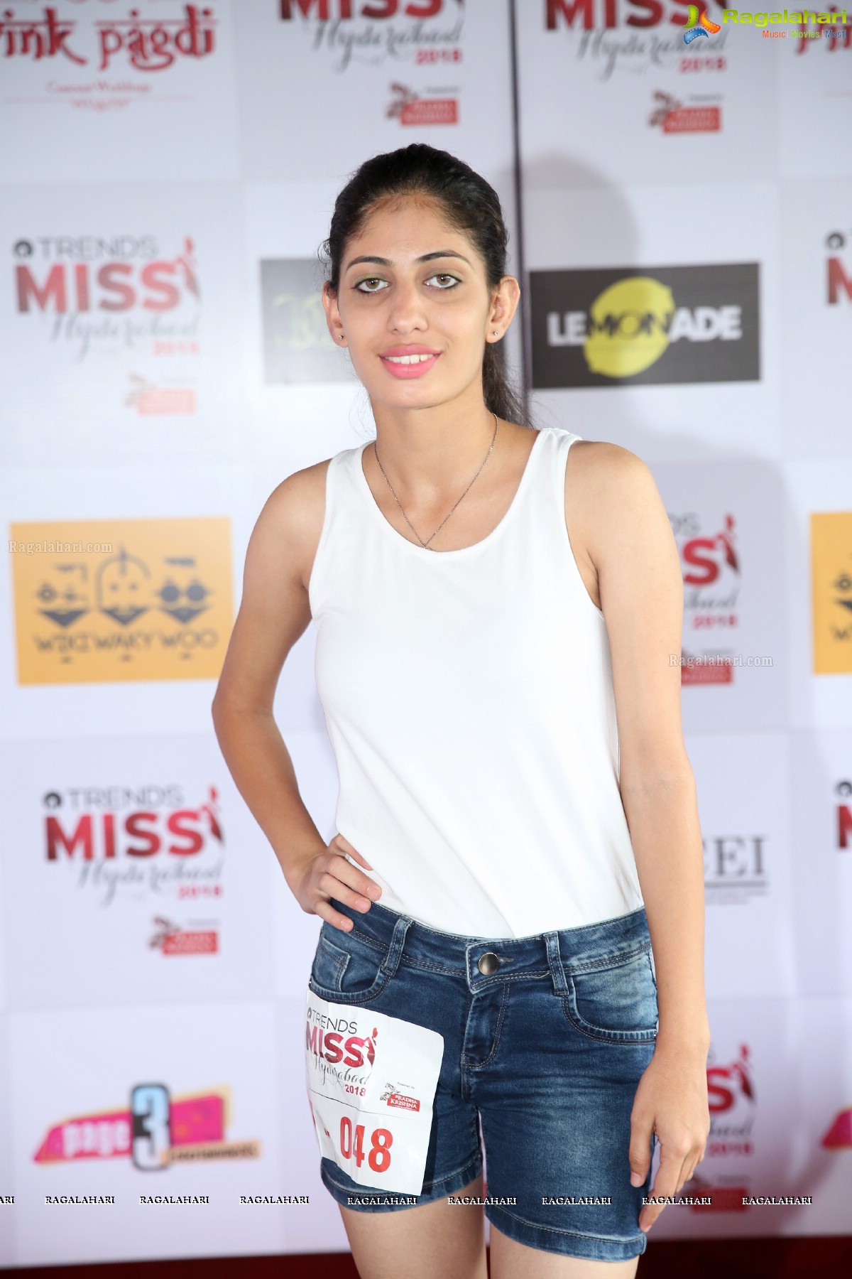 Trends Miss Hyderabad 2018 Auditions (Day 2) at Air Live, Jubilee Hills, Hyderabad	