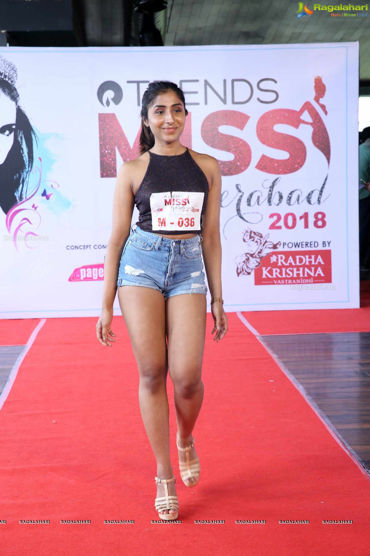 Trends Miss Hyderabad 2018 Auditions (Day 2) at Air Live, Jubilee Hills, Hyderabad	