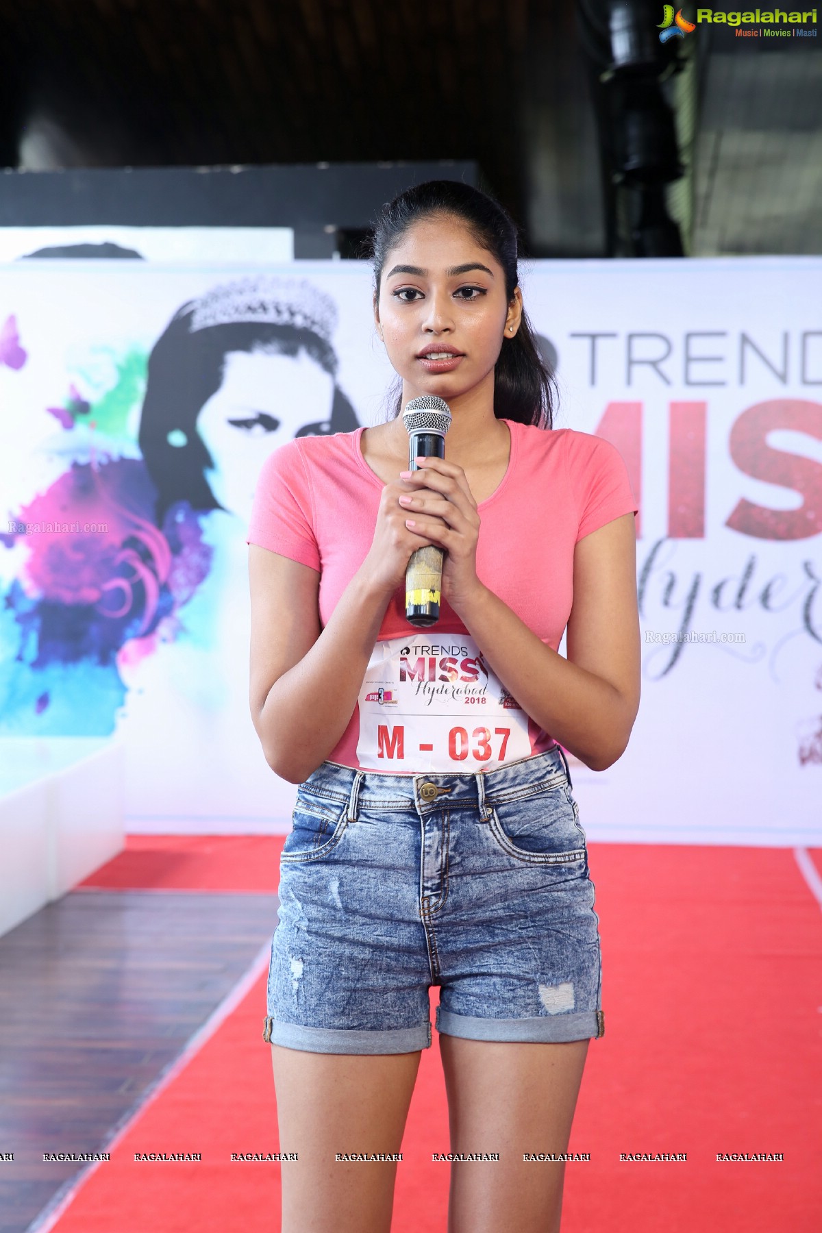 Trends Miss Hyderabad 2018 Auditions (Day 2) at Air Live, Jubilee Hills, Hyderabad	