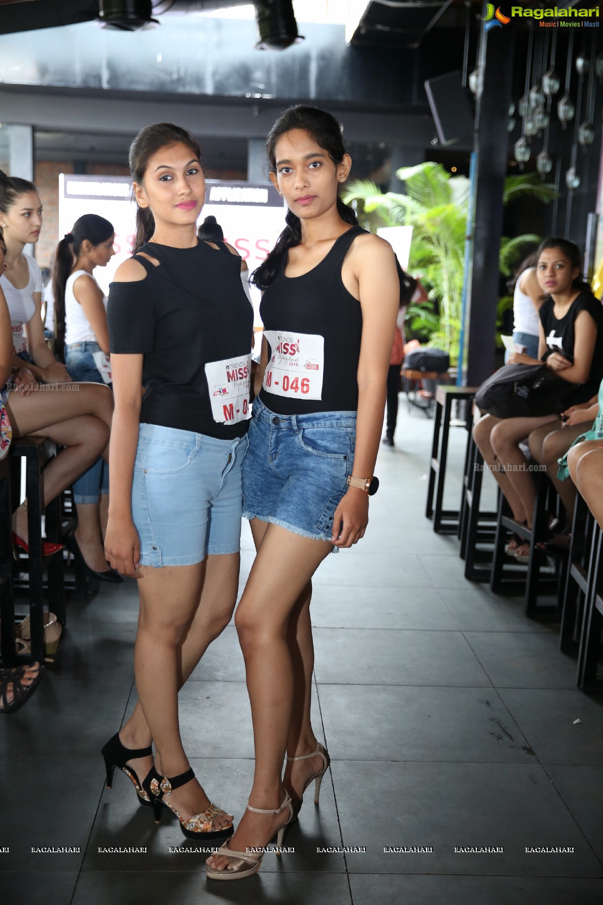 Trends Miss Hyderabad 2018 Auditions (Day 2) at Air Live, Jubilee Hills, Hyderabad	