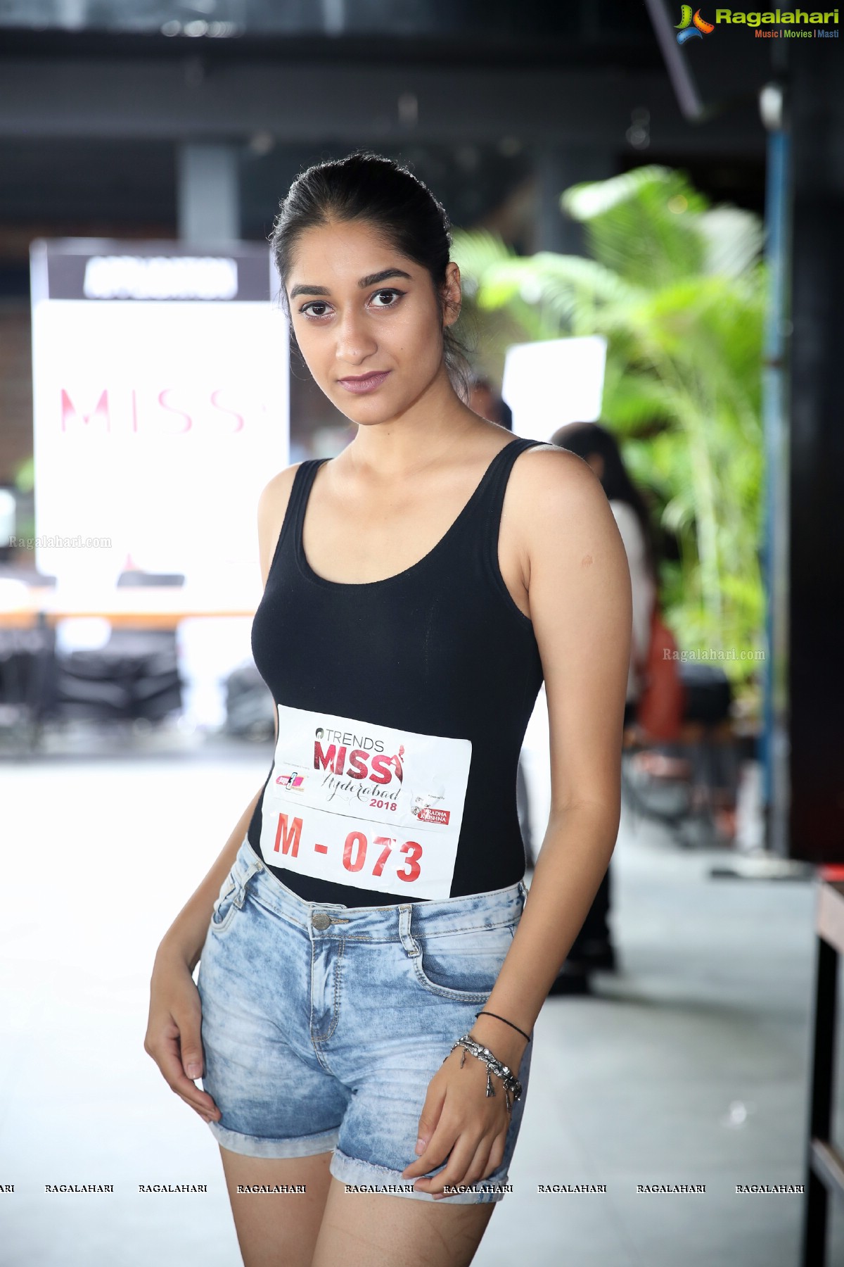 Trends Miss Hyderabad 2018 Auditions (Day 2) at Air Live, Jubilee Hills, Hyderabad	