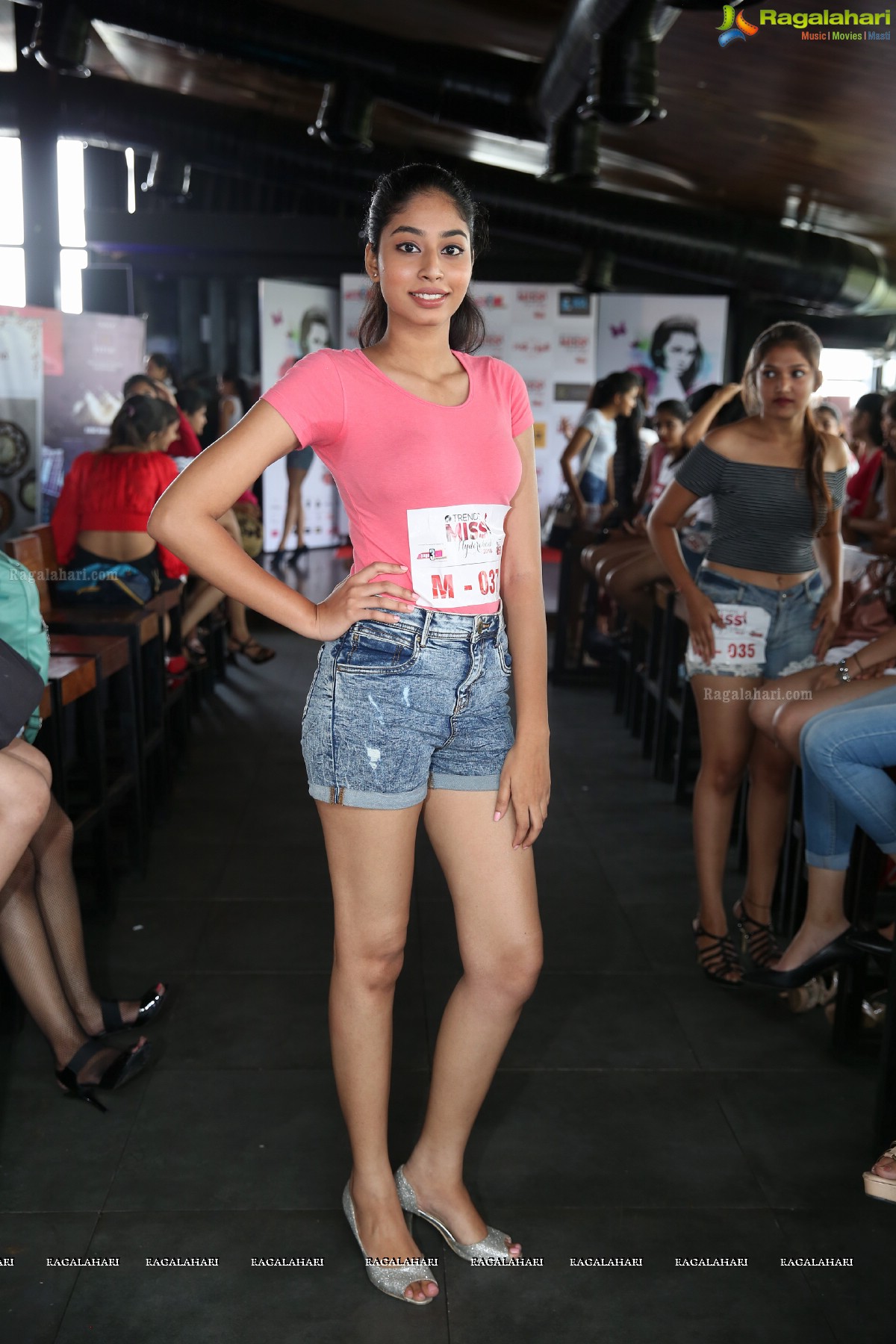 Trends Miss Hyderabad 2018 Auditions (Day 2) at Air Live, Jubilee Hills, Hyderabad	