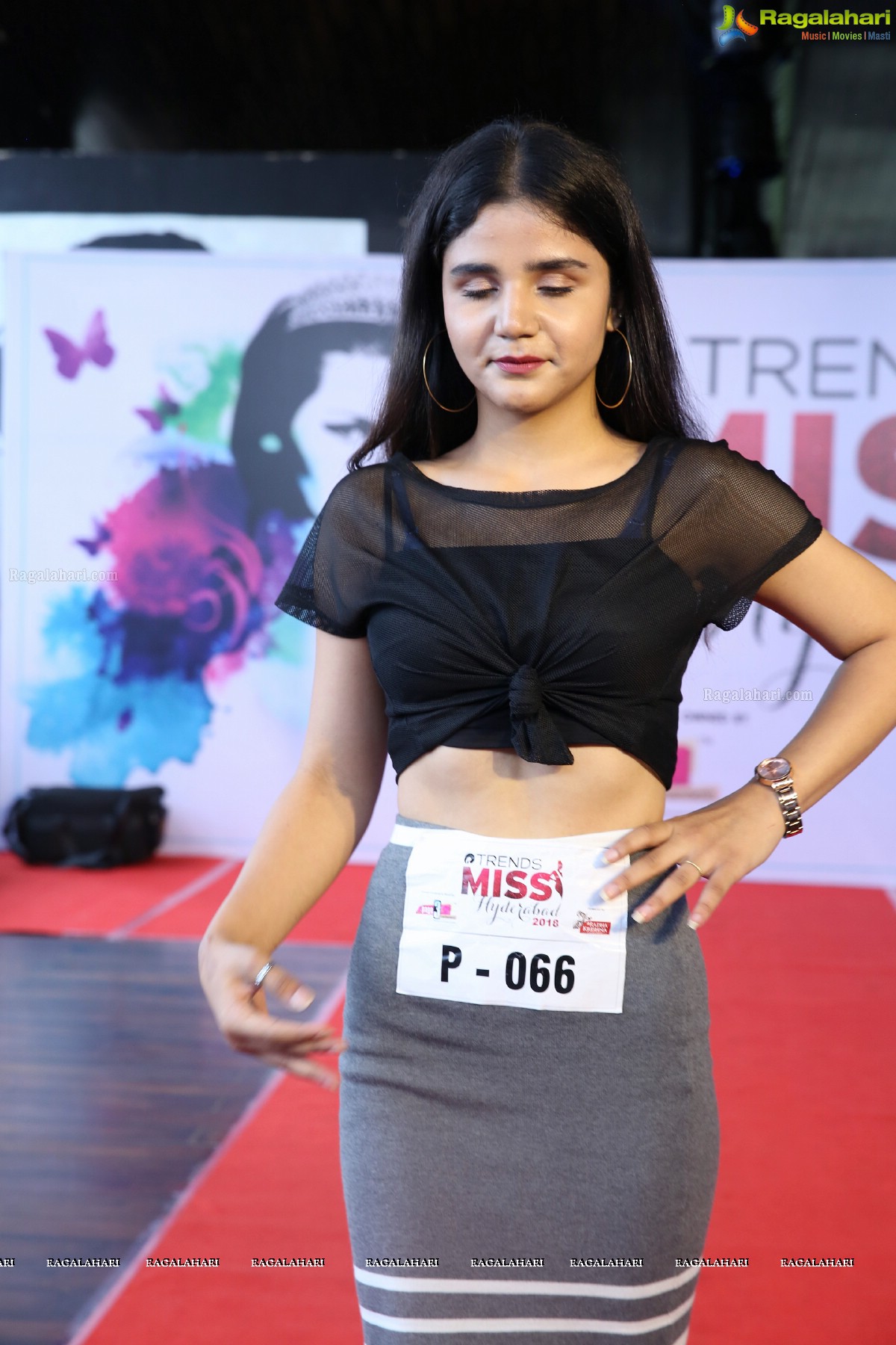 Trends Miss Hyderabad 2018 Auditions at Air Live, Jubilee Hills, Hyderabad