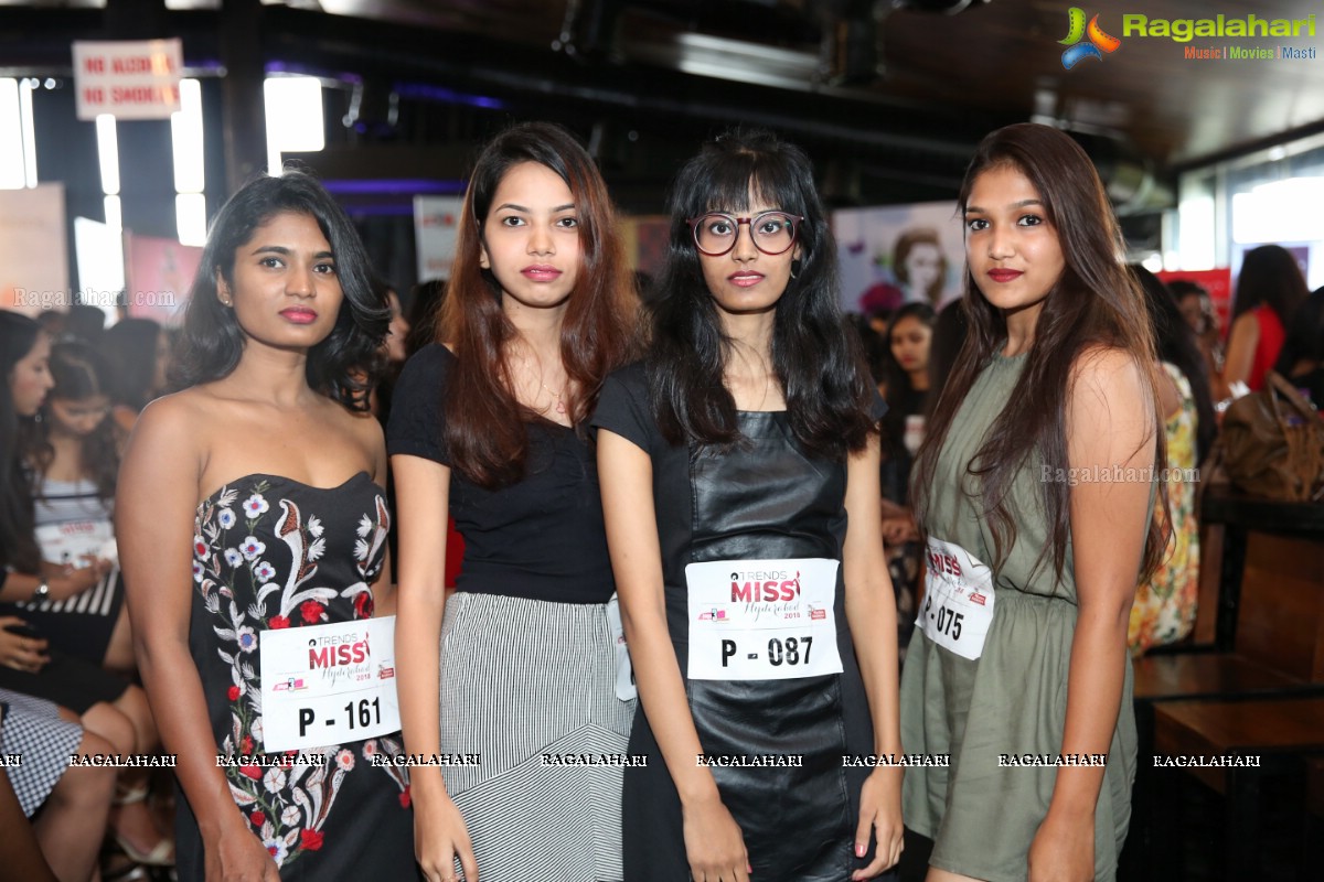 Trends Miss Hyderabad 2018 Auditions at Air Live, Jubilee Hills, Hyderabad