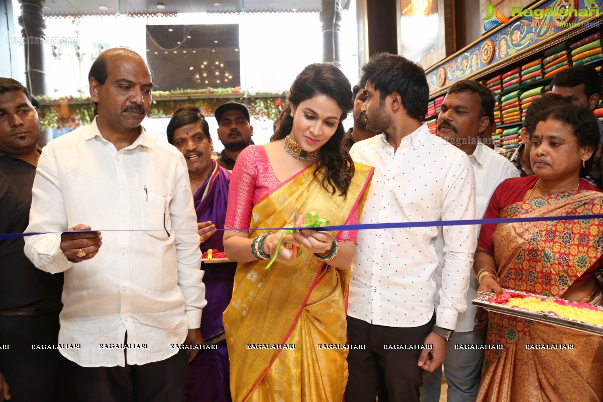 Kanchipuram Kamakshi Silks Grand Launch by Lavanya Tripathi at Woman's World, Chandanagar