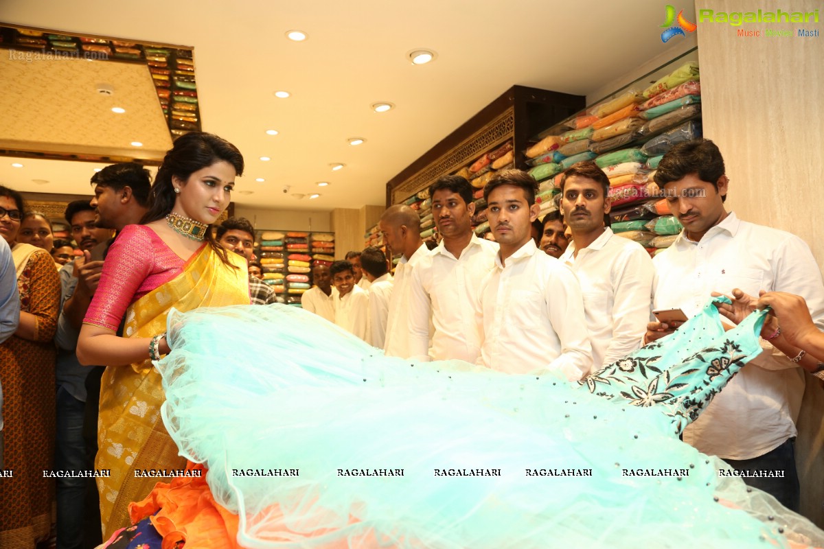 Kanchipuram Kamakshi Silks Grand Launch by Lavanya Tripathi at Woman's World, Chandanagar