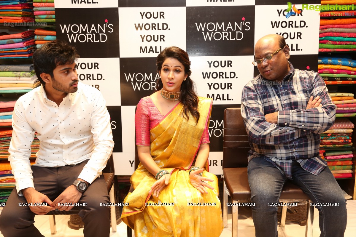 Kanchipuram Kamakshi Silks Grand Launch by Lavanya Tripathi at Woman's World, Chandanagar