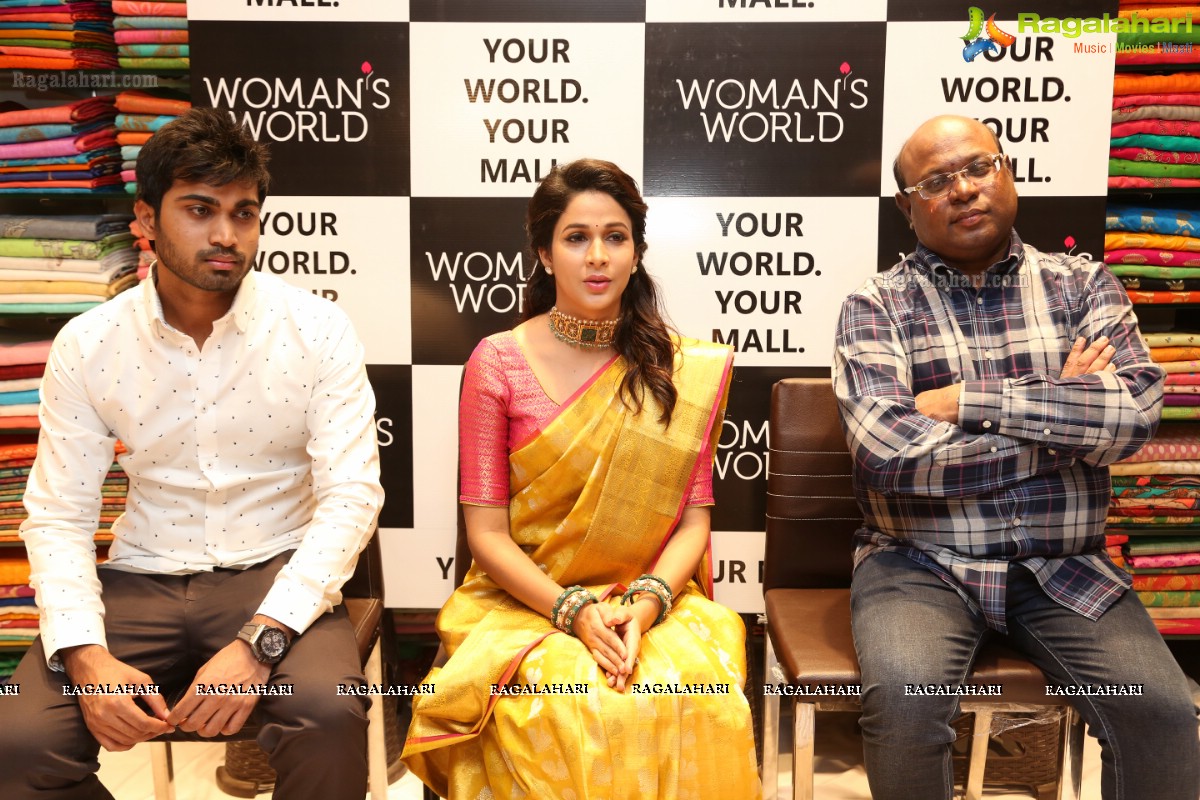 Kanchipuram Kamakshi Silks Grand Launch by Lavanya Tripathi at Woman's World, Chandanagar