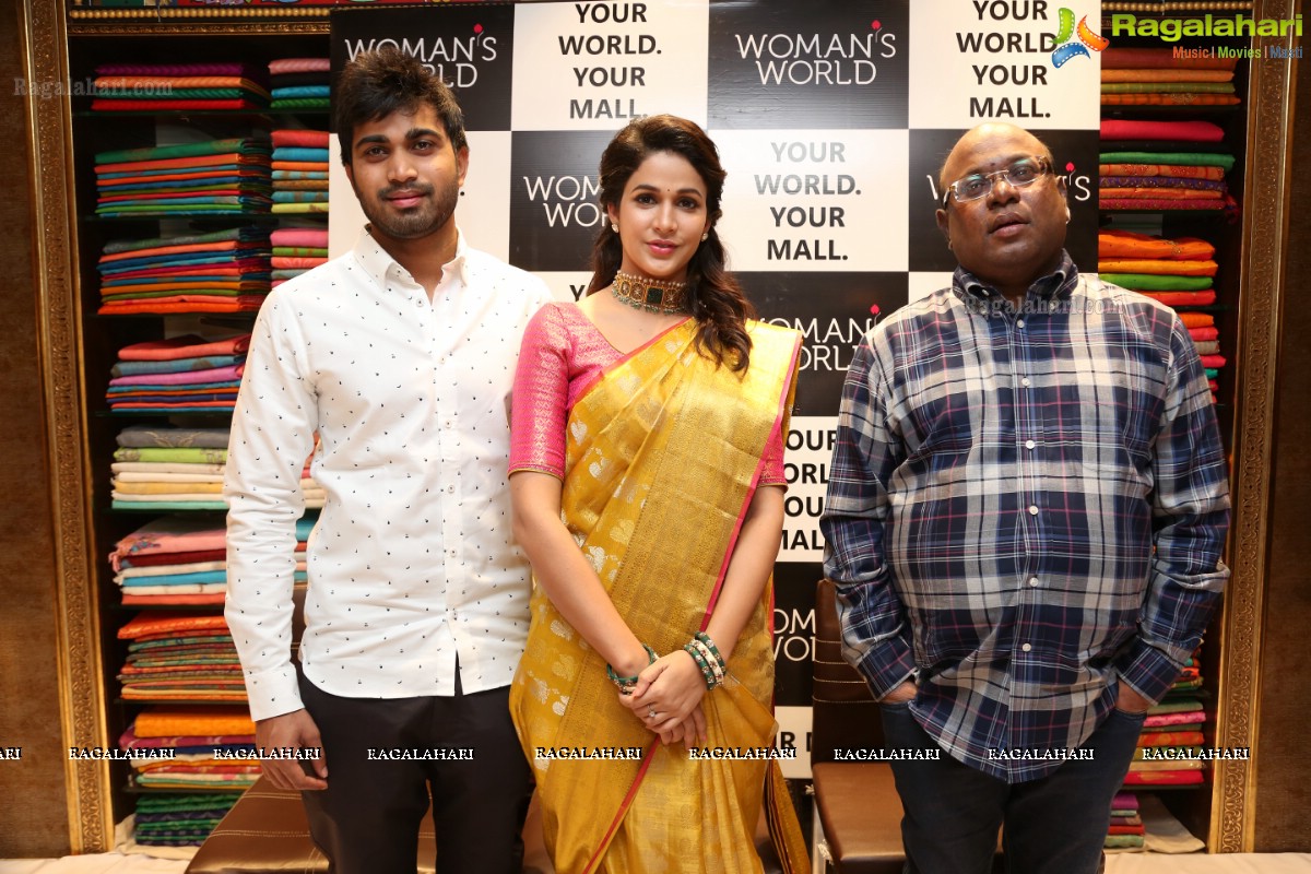 Kanchipuram Kamakshi Silks Grand Launch by Lavanya Tripathi at Woman's World, Chandanagar