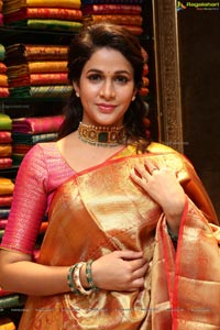 Lavanya Tripathi Launches Kanchipuram Kamakshi Silks