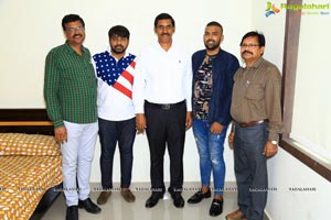 Meeku Mathrame Cheptha Movie Team at CMR College