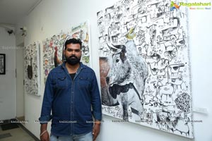 Aalankritha Paintings Exhibition 'Complementary Conflicts'