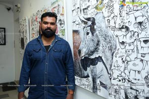 Aalankritha Paintings Exhibition 'Complementary Conflicts'