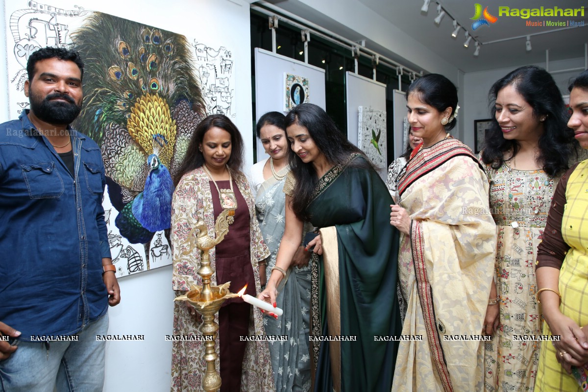 Aalankritha Art Gallery Paintings Exhibition Titled 'Complementary Conflicts'