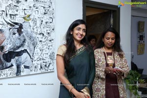 Aalankritha Paintings Exhibition 'Complementary Conflicts'
