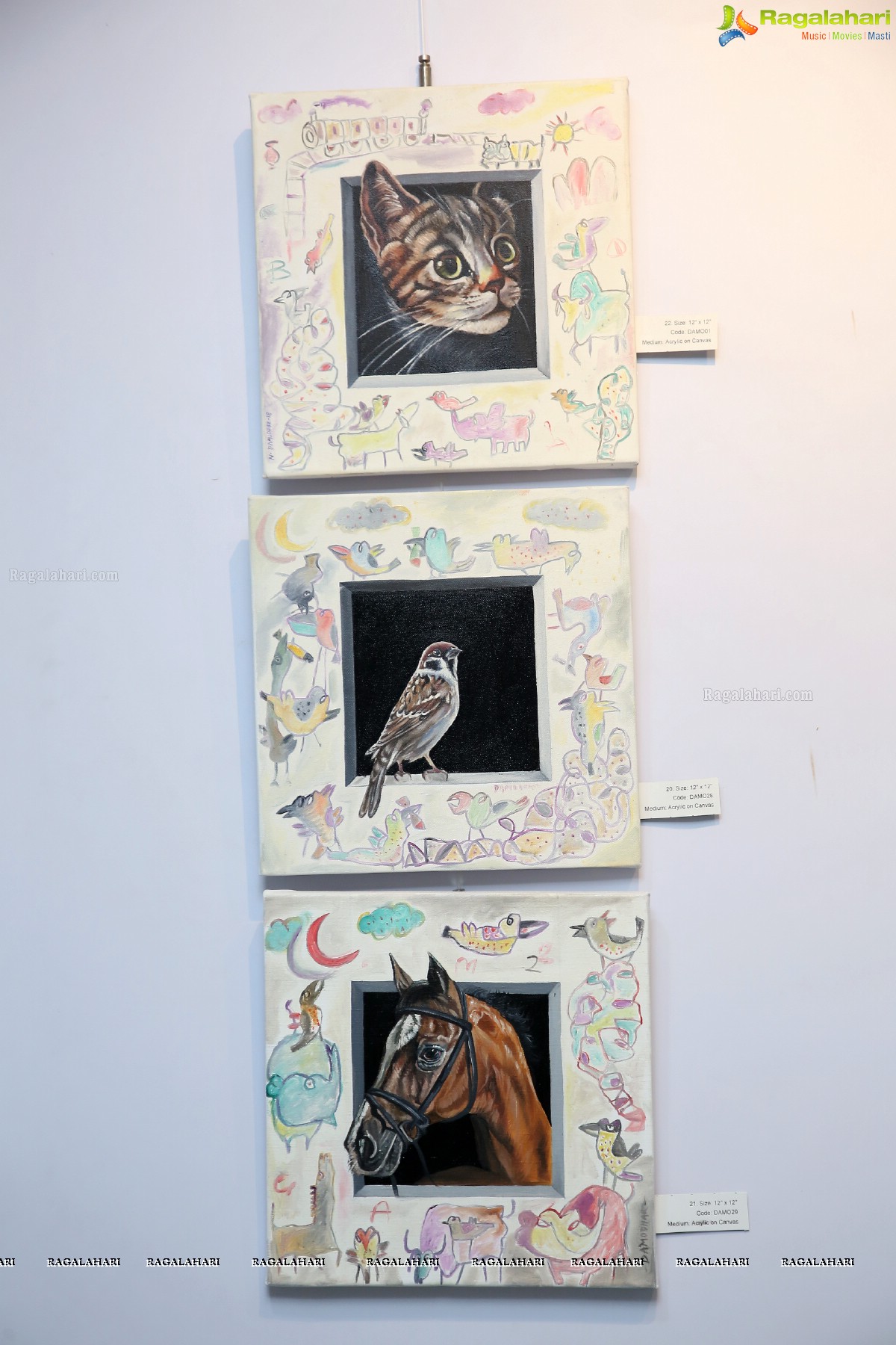 Aalankritha Art Gallery Paintings Exhibition Titled 'Complementary Conflicts'