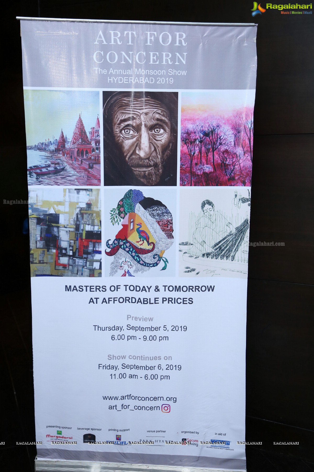 Art for Concern Show of Indian Art 2019 at Park Hyatt
