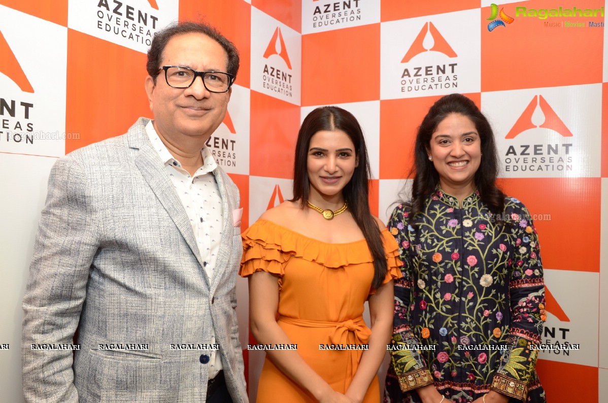 Azent Overseas Education Hyderabad Center Launch by Samantha Akkineni