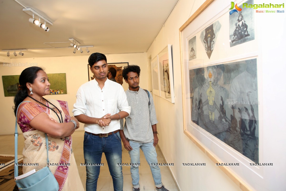 Emerging Palettes Art Exhibition at Shrishti Art Gallery
