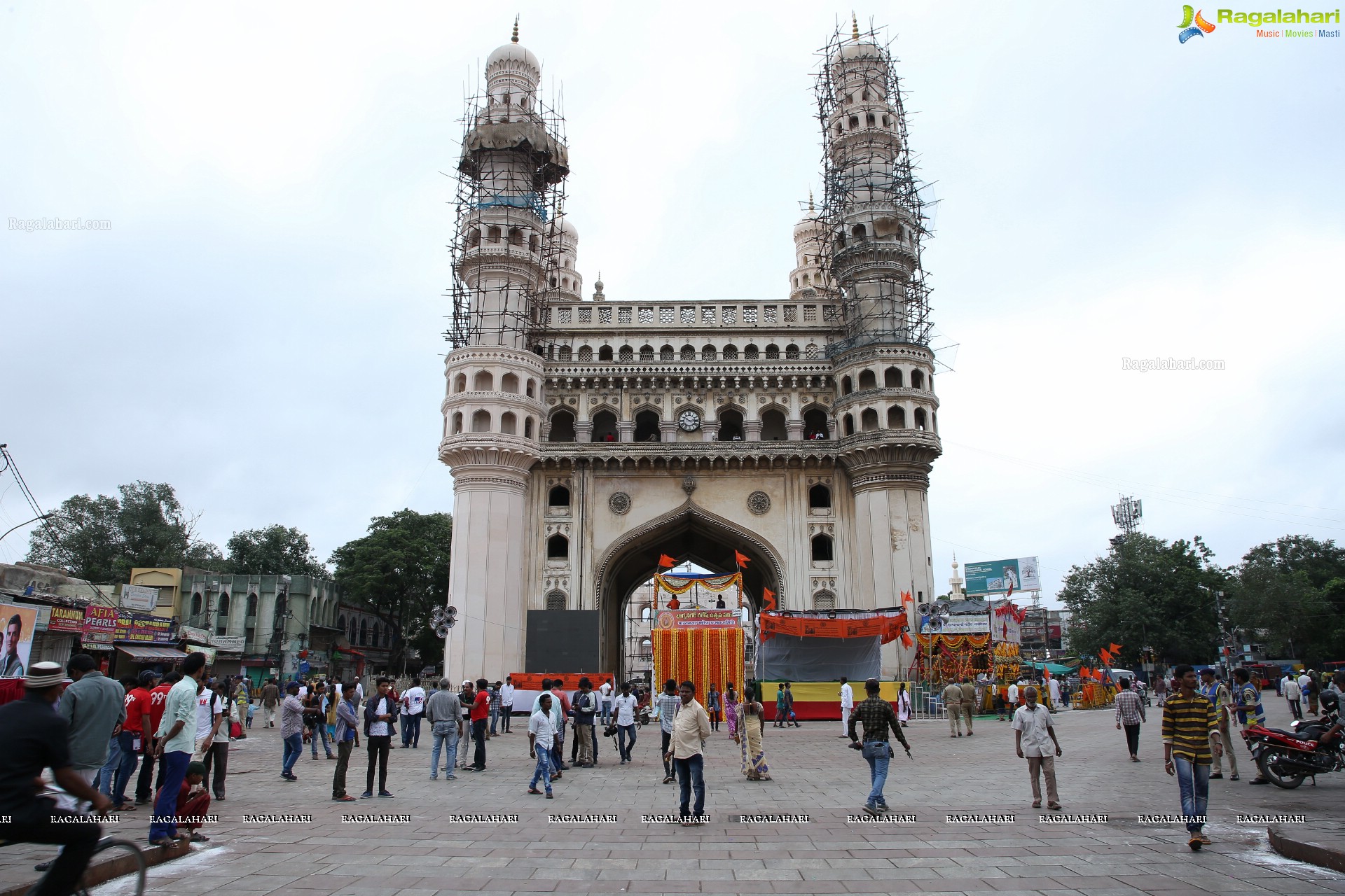 Ganesh Immersion Procession 2019 at Charminar