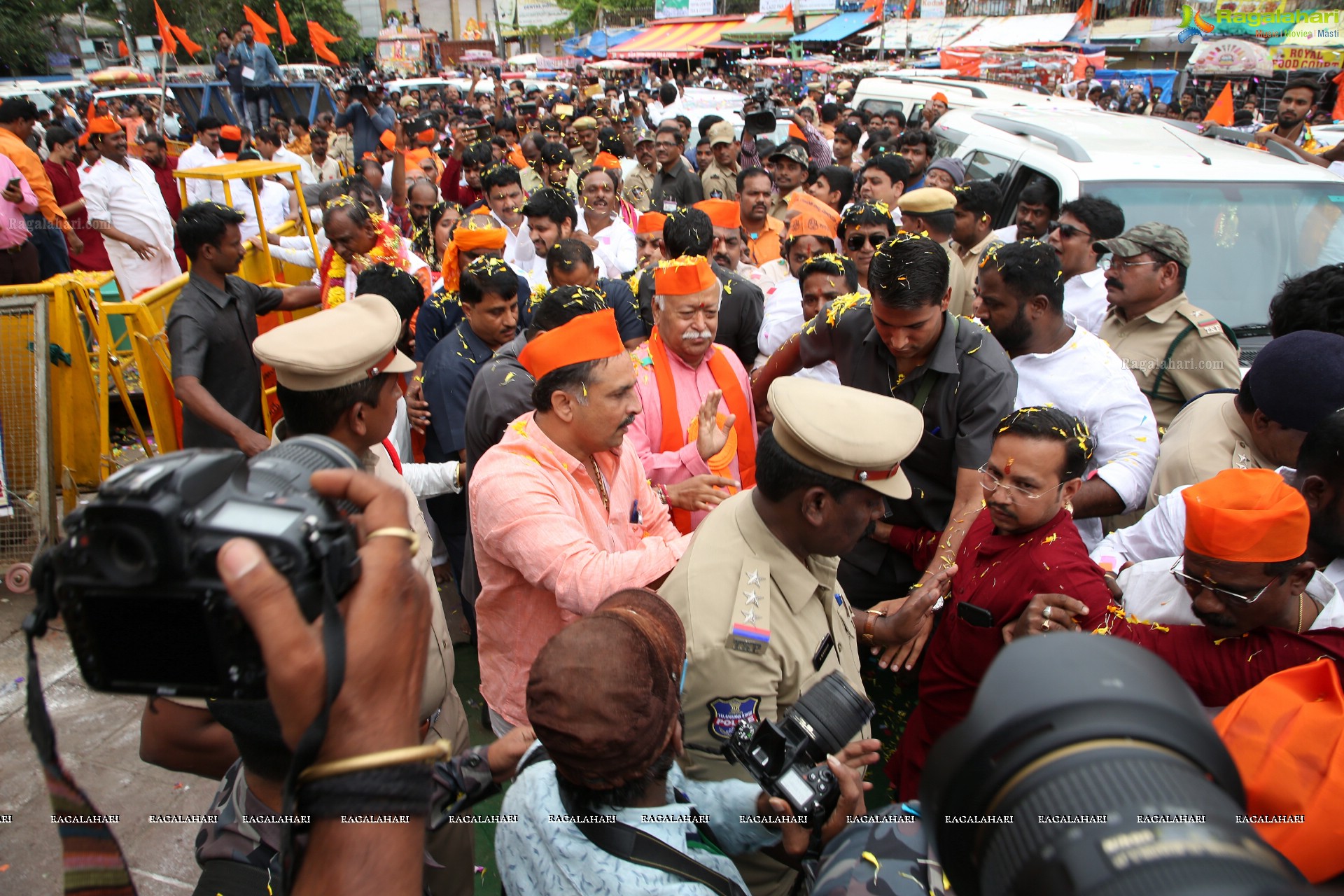 Ganesh Immersion Procession 2019 at Charminar