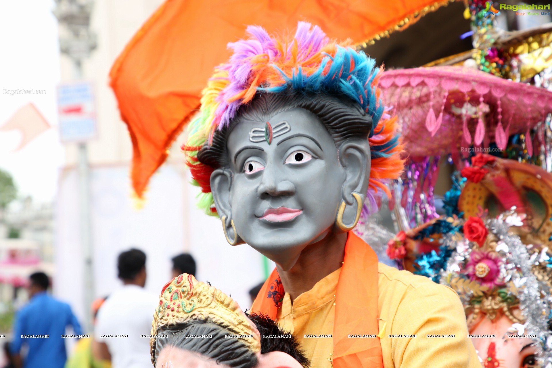 Ganesh Immersion Procession 2019 at Charminar