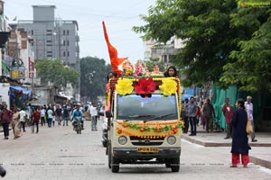 Ganesh Immersion Procession at Charminar