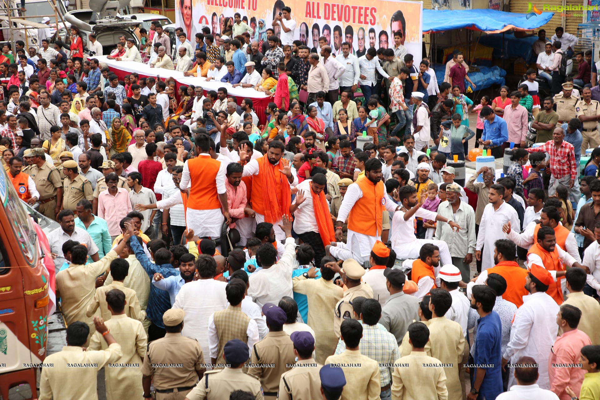 Ganesh Immersion Procession 2019 at Charminar