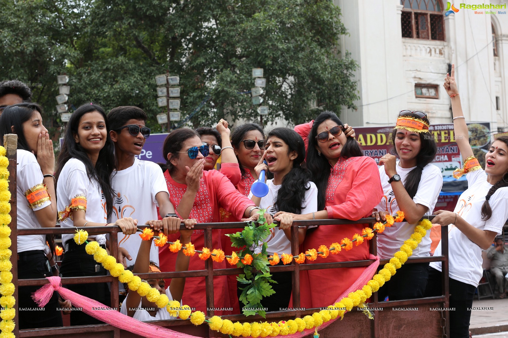 Ganesh Immersion Procession 2019 at Charminar