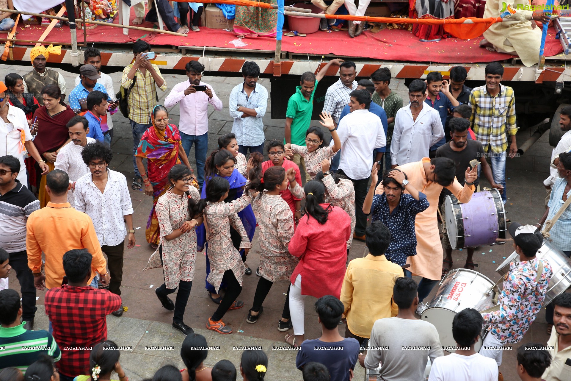 Ganesh Immersion Procession 2019 at Charminar