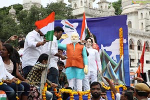 Ganesh Immersion Procession at Charminar