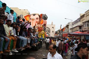 Ganesh Immersion Procession at Charminar