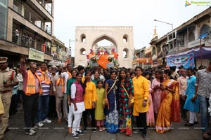 Ganesh Immersion Procession at Charminar