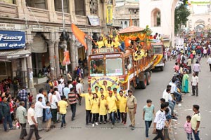 Ganesh Immersion Procession at Charminar